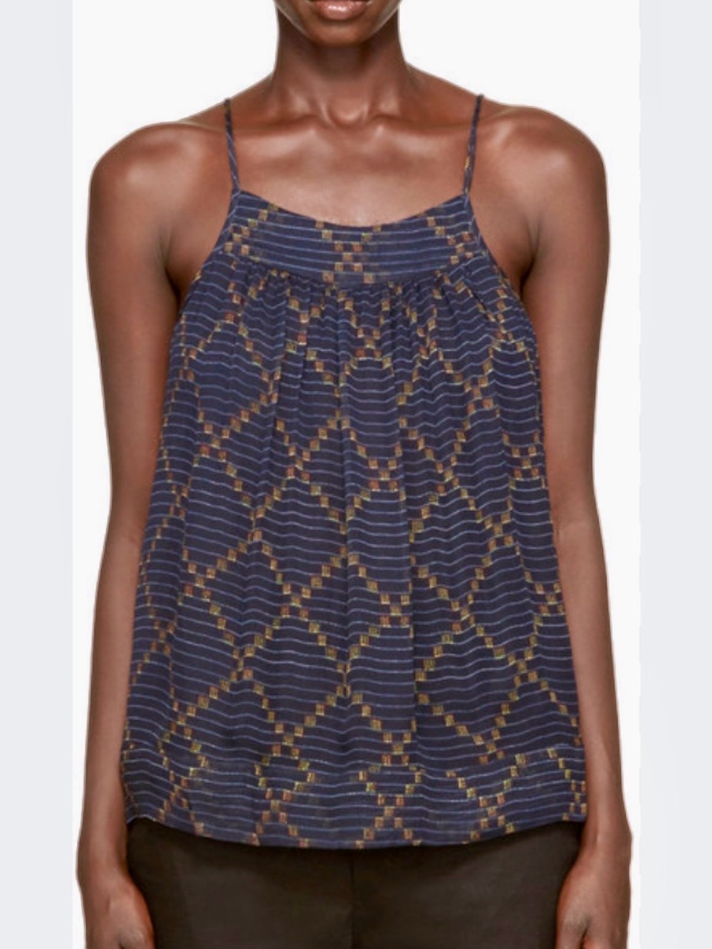 Isabel Marant Etoile silk Bronson top